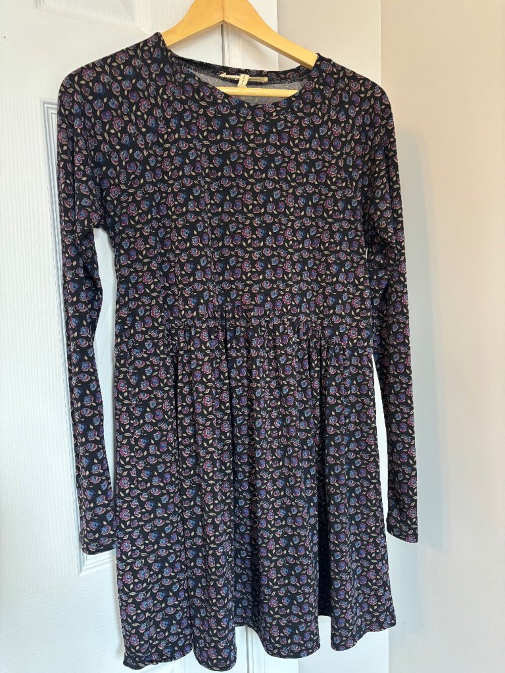 BCBGeneration Long Sleeve Baby Doll Dress